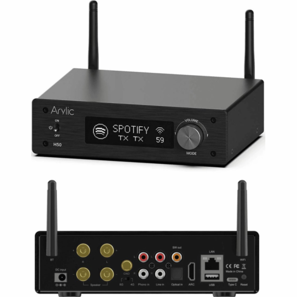 Arylic H50 Streamer - wireless stereo a