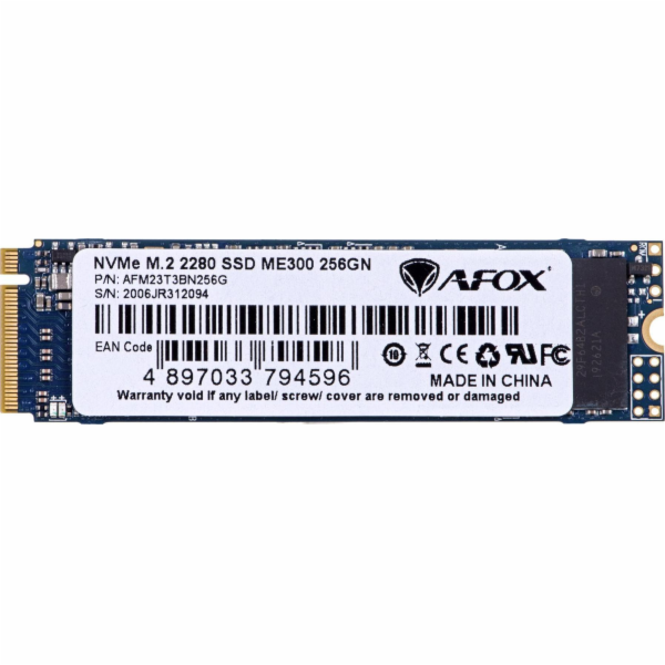 AFOX ME300-256GN internal solid state d