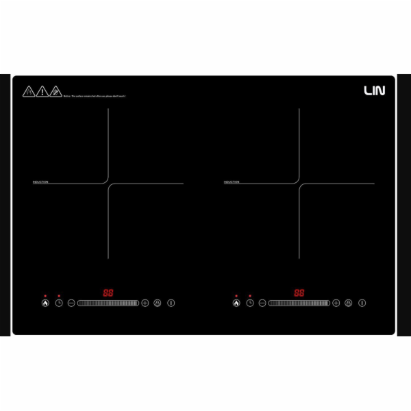 Induction hob LIN LI2H-180 cable with p