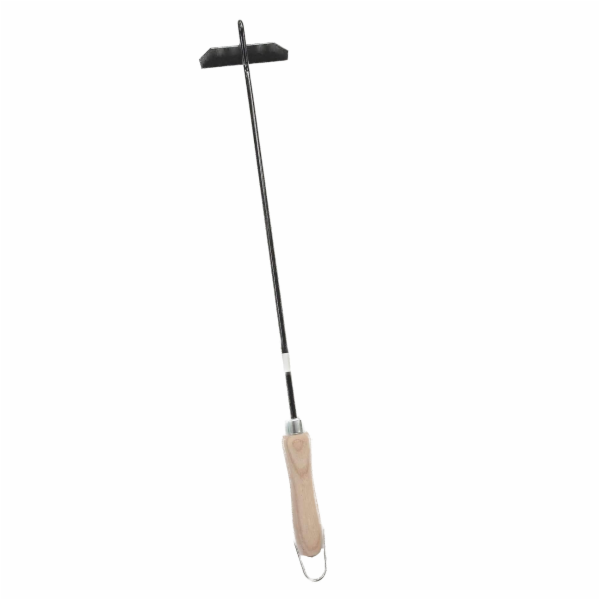 Vyhrabávač krbový 50 cm lakovaný s dřevěnou rukojetí