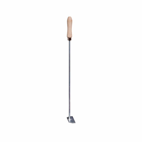 Vyhrabávač krbový 80 cm s dřevěnou rukojetí