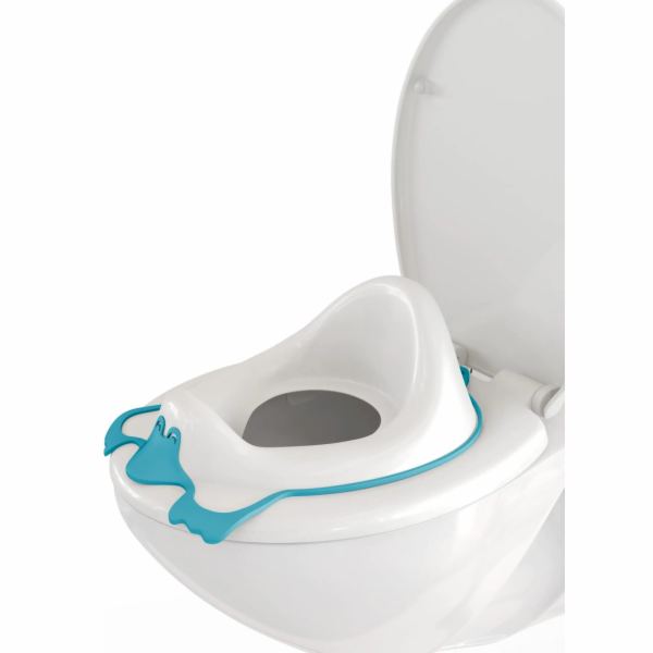 Sedátko na WC DUCK modré 29,4x16,3x43,4 cm