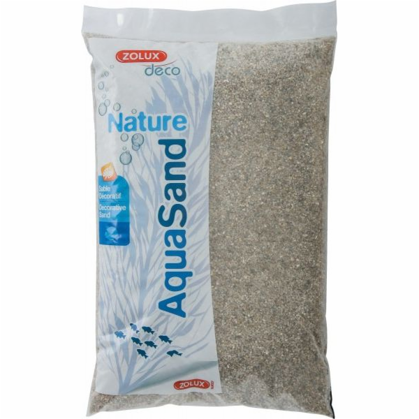 Střednězrnný křemen Zolux Aquasand Nature 12kg