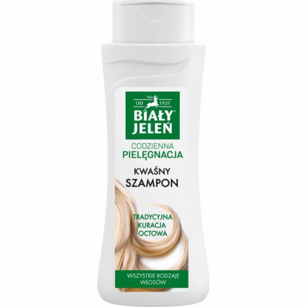 Pollena Bialy jelen Daily Care Acidic vlasový šampon - vš...