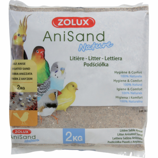 Zolux ZOLUX Písek s anýzem AniSand Nature 2 kg