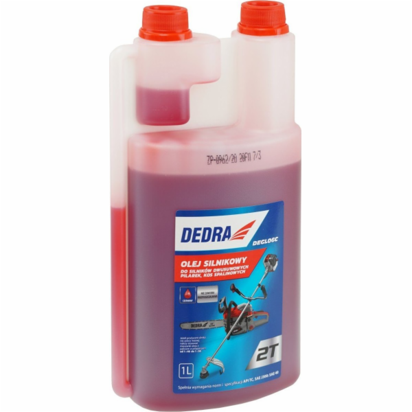 Olej pro dvoudobé motory pro motorové pily, 1L s dávkovačem