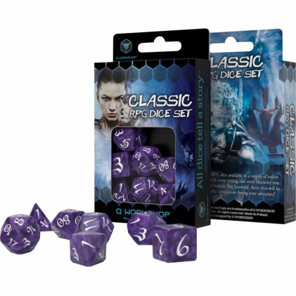 Q-Workshop Classic set Levandule a bílá (108891)