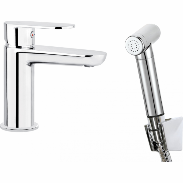 Deante Alpinia umyvadlová baterie, stojánková, chrom (BGA...