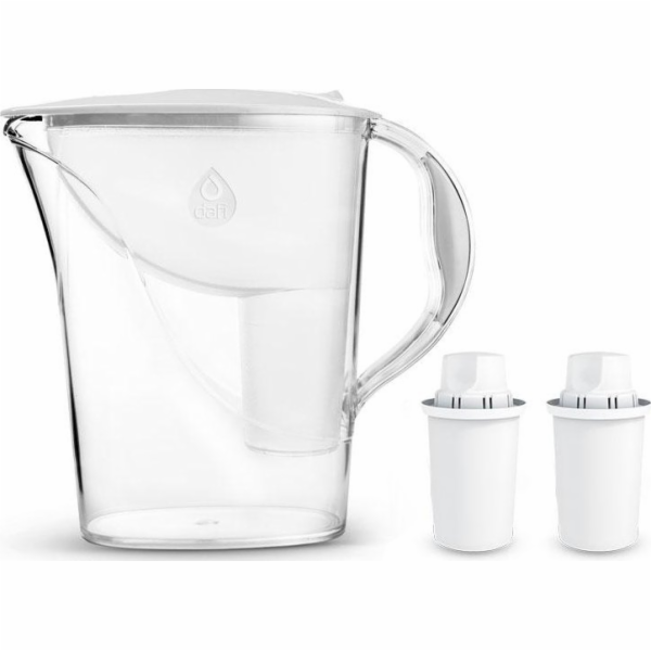Filtrační konvička Dafi Atria Classic bílá + 2 vložky