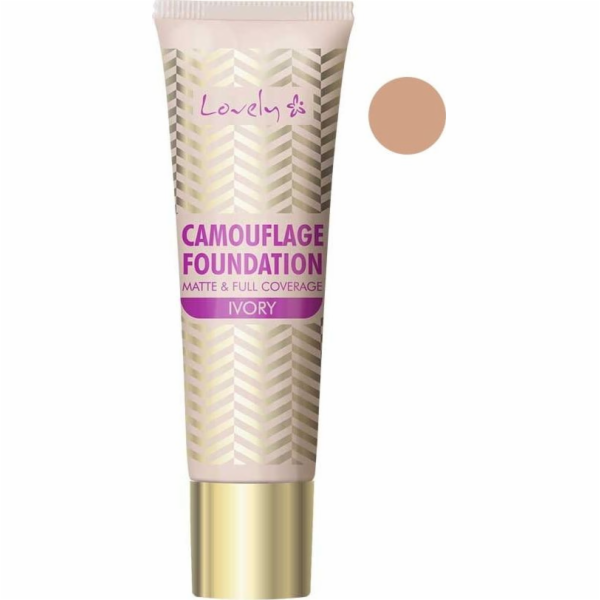 Lovely Covering Face Foundation 3 Ivory 25g