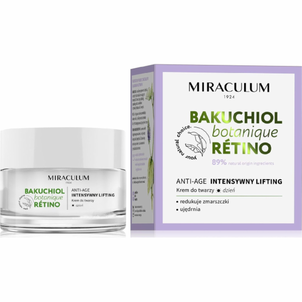 Miraculum Bakuchiol Botanique Retino denní krém - intenzi...
