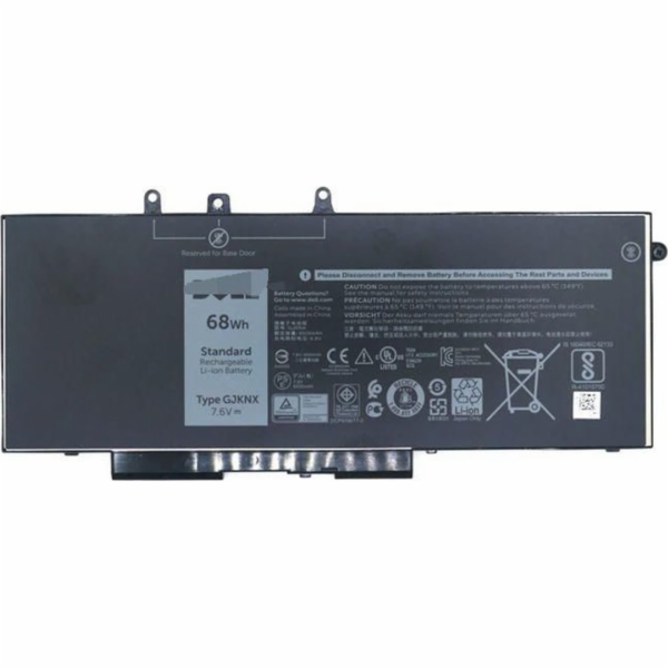 Baterie Dell, Polymer, 68 Wh, 4