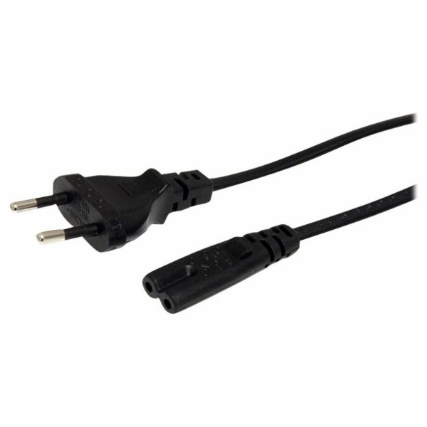StarTech EU - C7 napájecí kabel, 1m, černý (PXTNB2SEU1M)