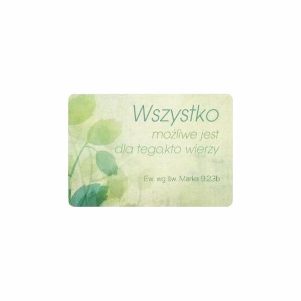 Szaron Magnet na lednici - Všechno je možné