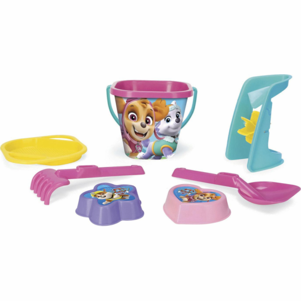 Wader Paw Patrol písková sada 7 ks. růžový