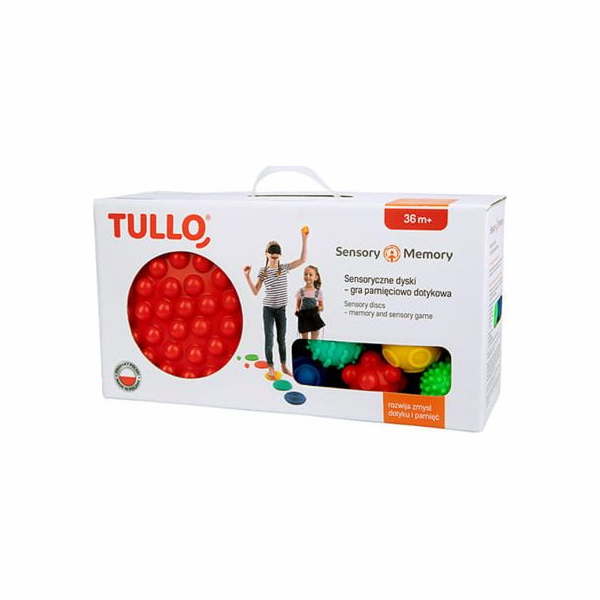 Tullo Paměťové senzorické disky, dotyková pexeso 3+ Tullo