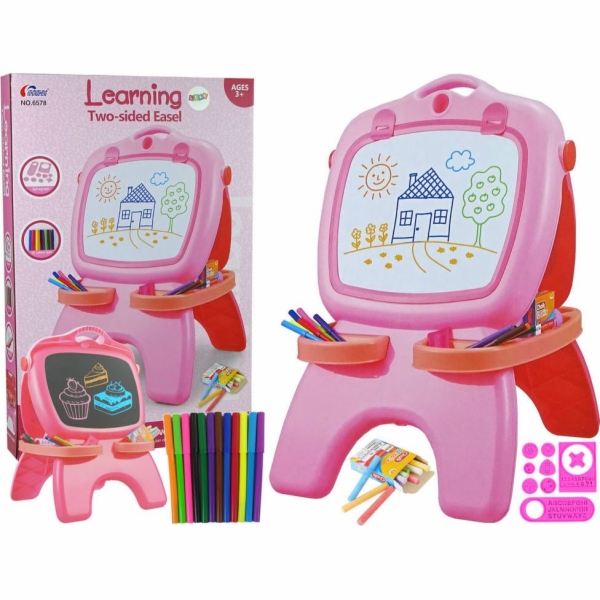 Import LEANToys Šablony oboustranné magnetické tabule s r...