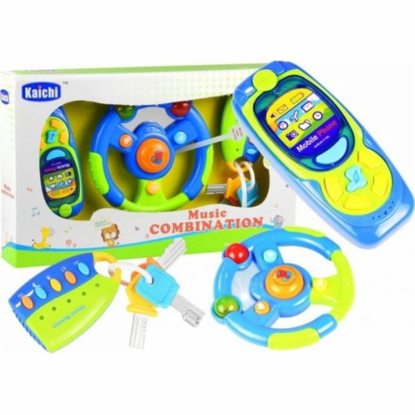 LEANToys Sound Educational Set Driver Keys Remote Control