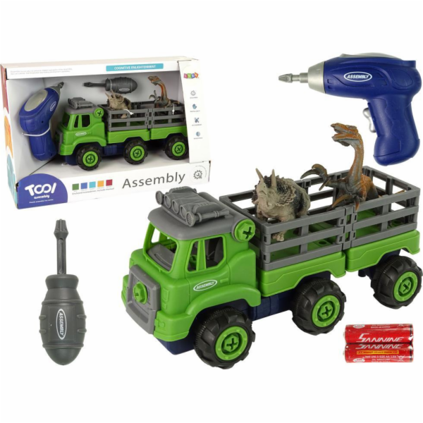 Import leantoys Nákladní doprava Dinosauři Šroubovák Šrou...