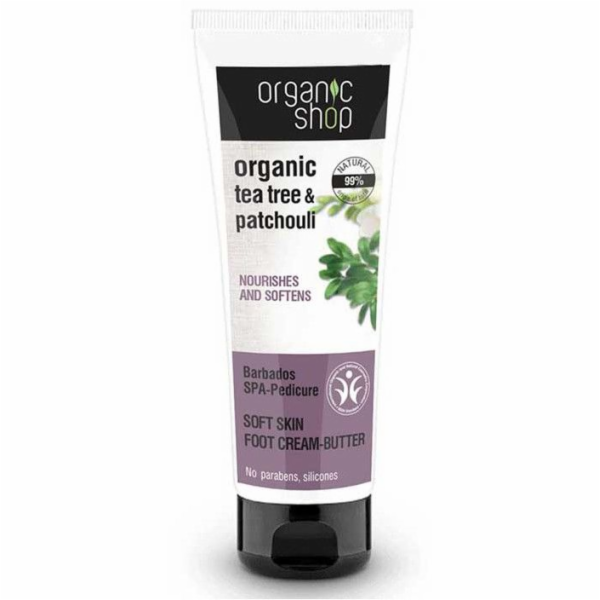 Bio Shop Krémové máslo na nohy Barbadowskie SPA 75ml