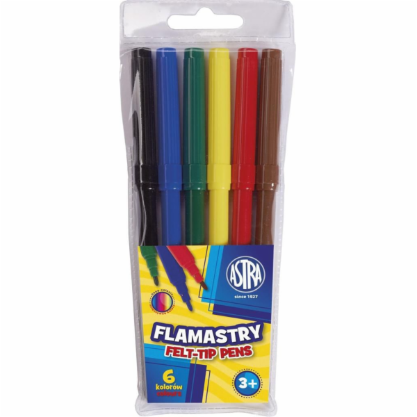Astra Markers, 6 barev (202179)