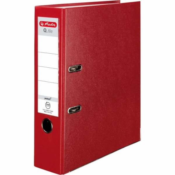 Herlitz pákový pořadač A4 80mm červený (0011167426)