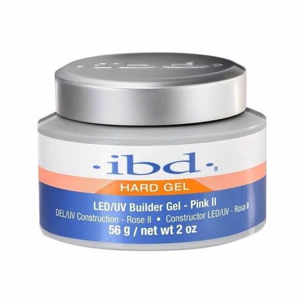 IBD IBD_Hard Builder Gel LED/UV stavební gel Pink II 56g