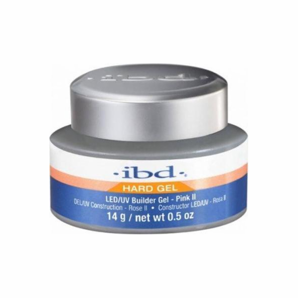 IBD IBD_Hard Builder Gel LED/UV stavební gel Pink II 14g