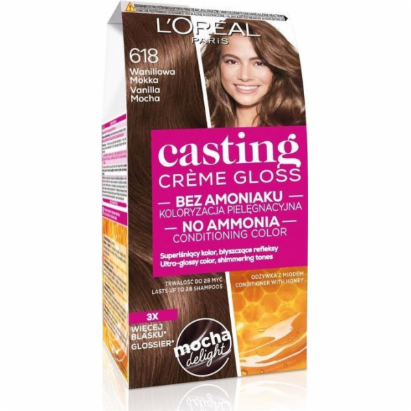 Loreal Casting Creme Gloss Barvící krém č. 618 Vanilla Mo...