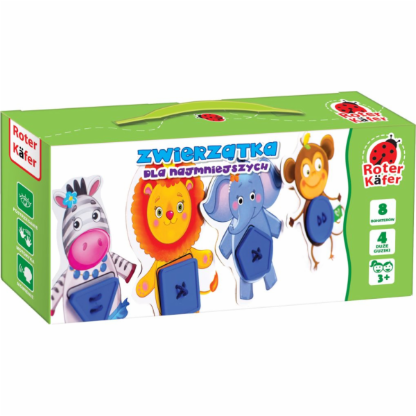 Roter Kafer HRA VZDĚLÁVACÍ ZVÍŘATA PRO NEJMENŠÍ DĚTI RK10...