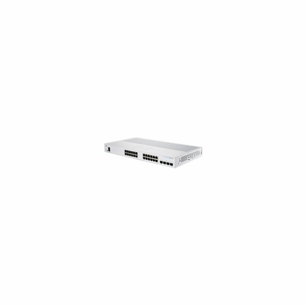 Cisco switch CBS250-24T-4G (24xGbE,4xSFP,fanless) - REFRESH