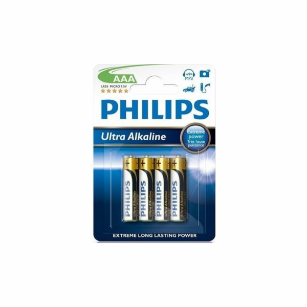 Philips Bateria Ultra AAA / R03 4 