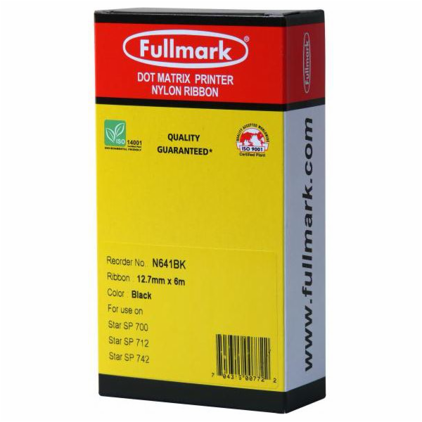 Páska Fullmark Printer, RC700, černá, pro Star SP 712, SP...
