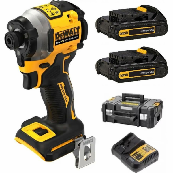 DEWALT.IMPACT DRIVER.18V 208Nm 2x2,0Ah TSTAK DCF850D2T