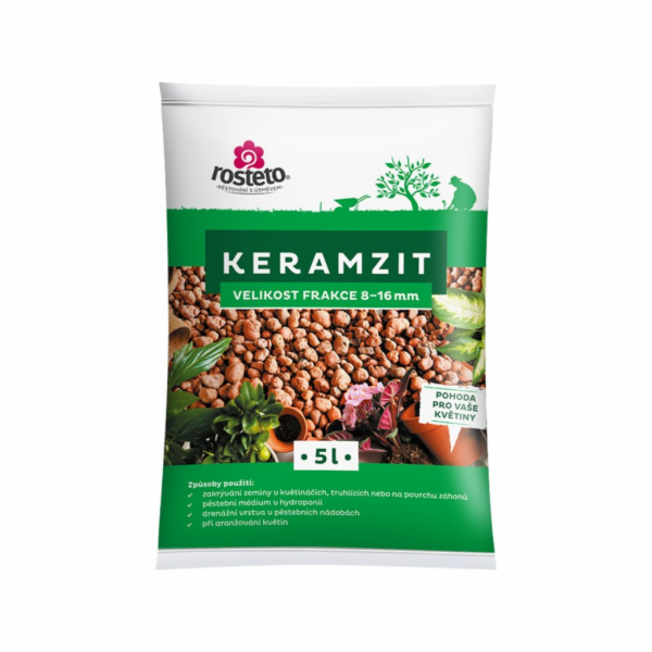 Keramzit Rosteto 5 l 8-16 mm