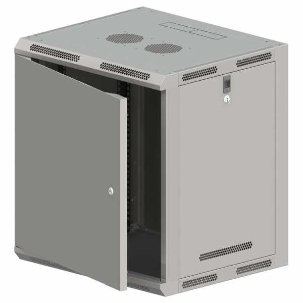 Alantec Nástěnná skříň 19 15U (SW-15U-600-500-N-DMJ-OP-RP...