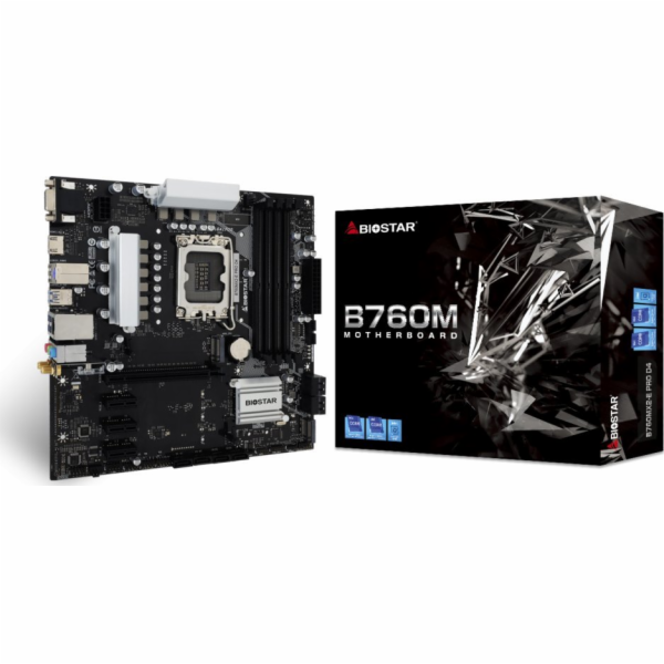 Základní deska Biostar Biostar B760MX2-E Pro D4 (B760,S17...