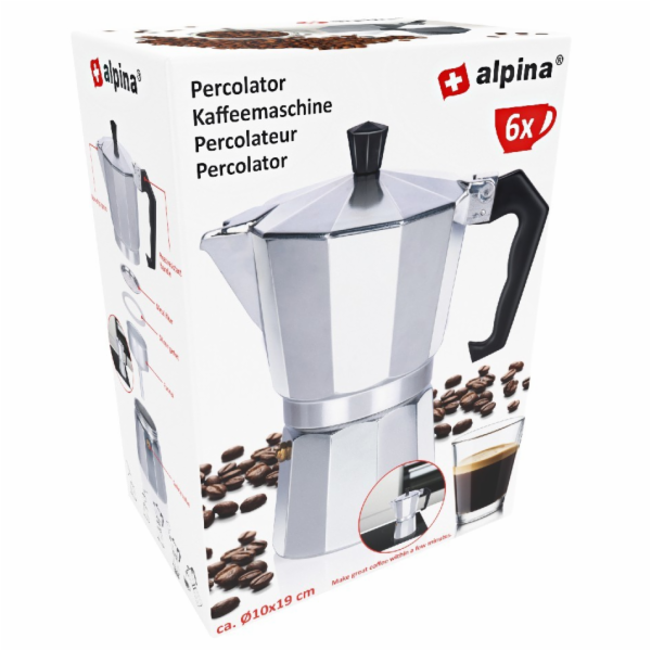 Konvice na espresso 6 šálků 300 ml ED-223709