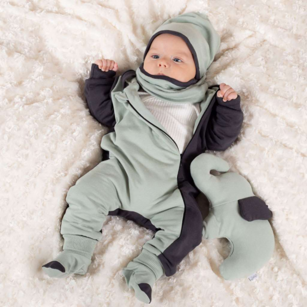 Kojenecké bavlněné body New Baby Casually dressed béžová ...