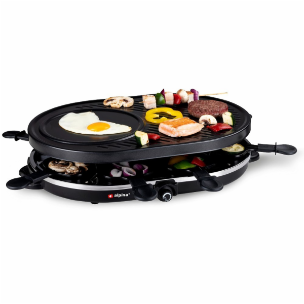 Elektrický gril + raclette multifunkční 1200W ED-218240