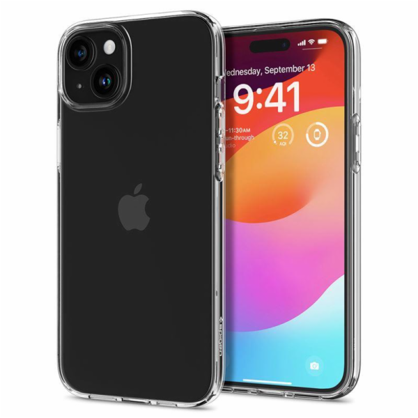 Ochranný kryt Spigen Crystal Flex pro iPhone 15 transpare...