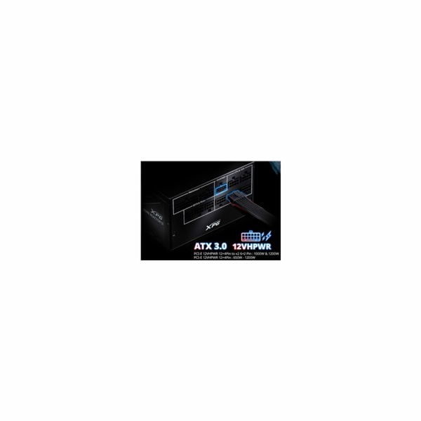 ADATA XPG zdroj CORE REACTOR II 850W, 80+ GOLD, Plně Modu...