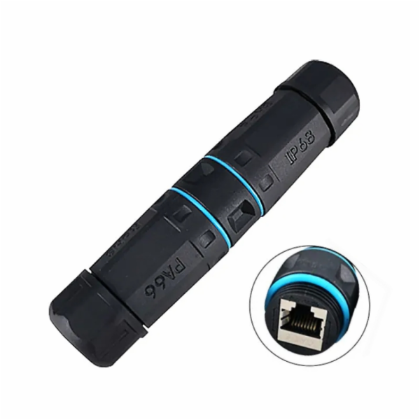W-Star Průchodka RJ45 CAT6 STP stíněná IP68, spojka, SPRJ...