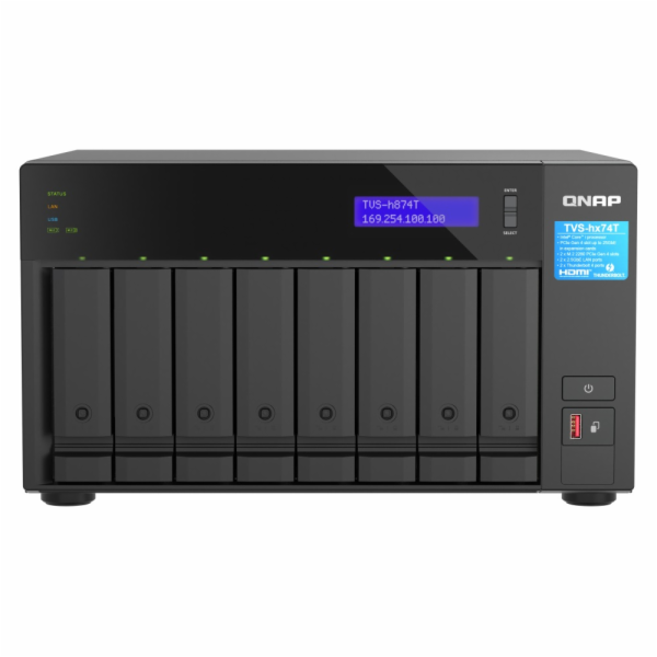 QNAP TVS-h874T-i9-64G (16core, ZFS, 64GB RAM, 8x SATA, 2x...