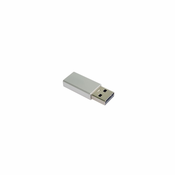 PremiumCord Adaptér USB-C na USB-A 2.0, stříbrná