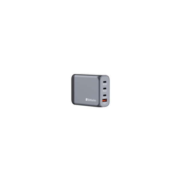Verbatim GNC-100 GaN Charg. 100W 3xUSB-C PD, 1xUSB-A QC 3...