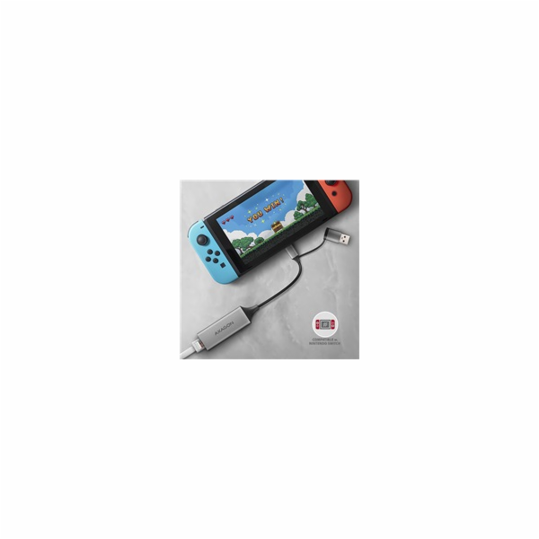 AXAGON adaptér USB-A + USB-C na GLAN(RJ-45) / ADE-TXCA / ...