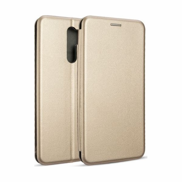Pouzdro Book Magnetic Xiaomi Redmi 9 zlaté/zlaté