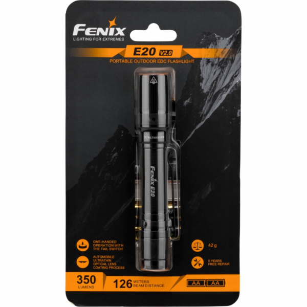 Fenix kapesni svitilna E20R V2.0