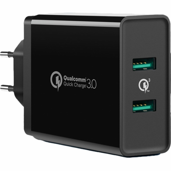 UGREEN Dual USB-A QC 3.0 36W Wall Charger